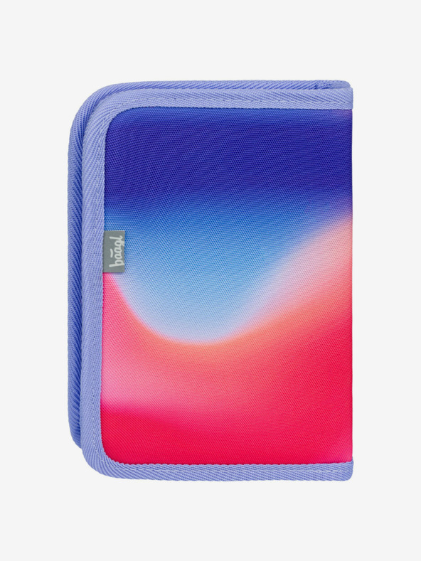 BAAGL  Fialový Školní penál jednopatrový Hippie Baagl