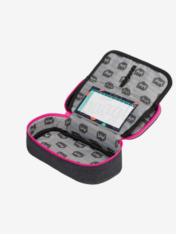 BAAGL  Černý Školní penál etue Tenisky Baagl