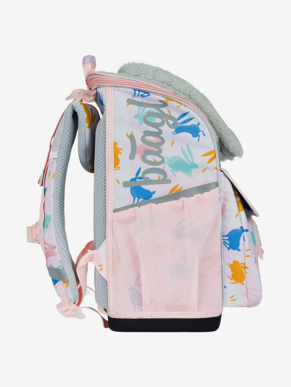 BAAGL  Béžový 3 SET Zippy Bunny: aktovka, penál, sáček Baagl