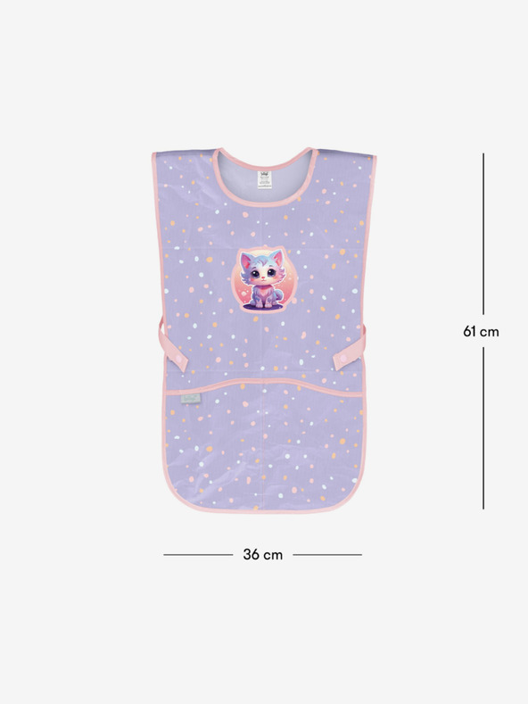 BAAGL  Fialová Dětská zástěra Mazlíčci Baagl