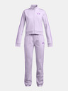 Under Armour Dívčí souprava Under Armour UA Icon Knit Crop Tracksuit-PPL
