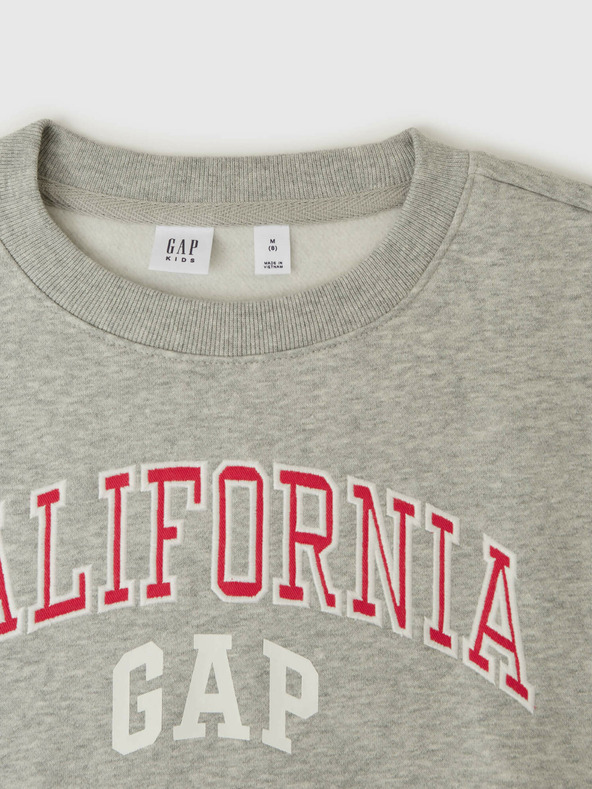 GAP Dětská oversize mikina s logem Gap