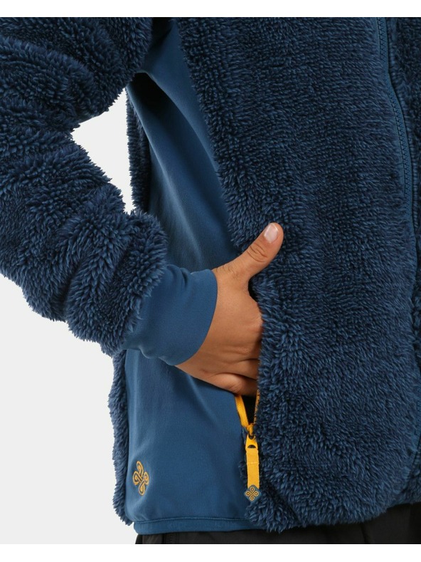 Kilpi Chlapecká hřejivá mikina Kilpi NORKA-JB Tmavě modrá