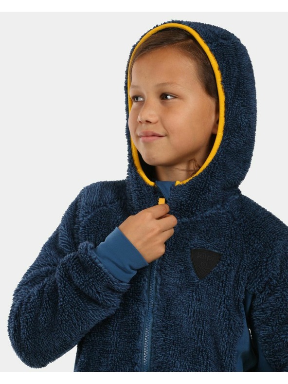 Kilpi Chlapecká hřejivá mikina Kilpi NORKA-JB Tmavě modrá