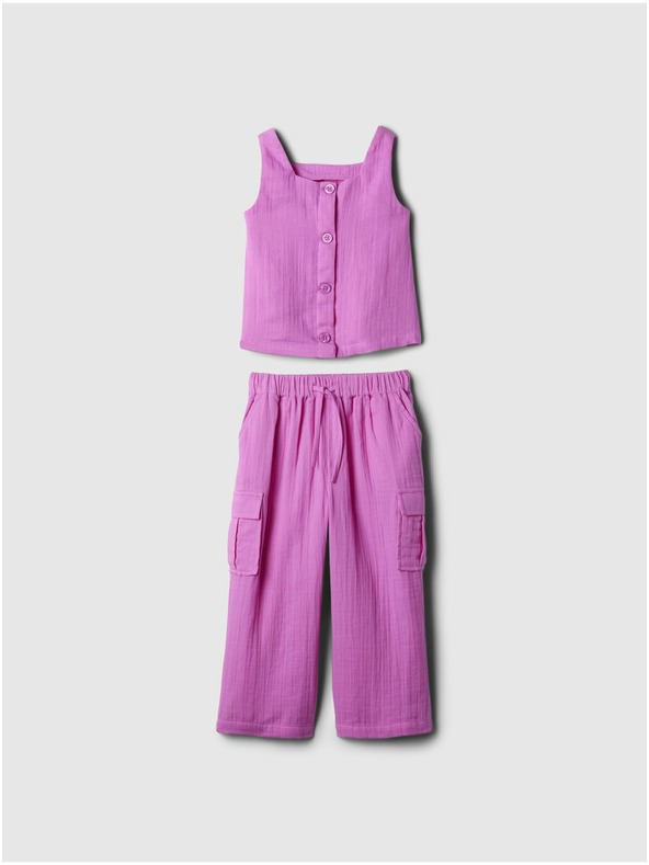 GAP Baby mušelínový cargo set GAP