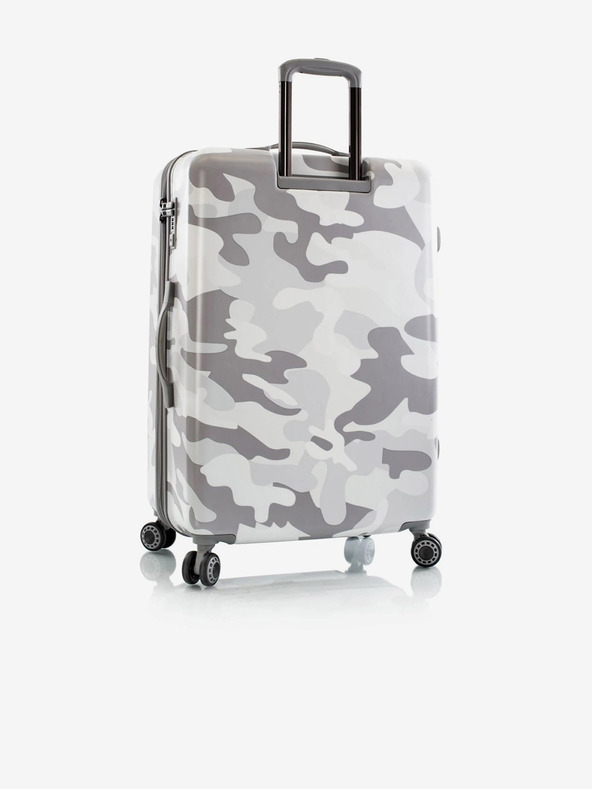 Heys Sada tří bílých cestovních kufrů Heys White Camo S,M,L