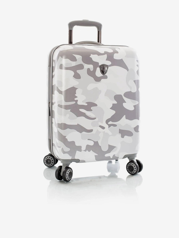 Heys Sada tří bílých cestovních kufrů Heys White Camo S,M,L
