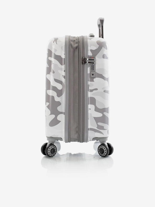 Heys Sada tří bílých cestovních kufrů Heys White Camo S,M,L