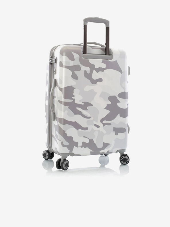 Heys Sada tří bílých cestovních kufrů Heys White Camo S,M,L