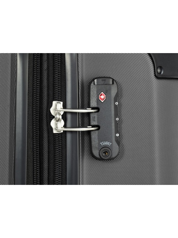 Travelite Cestovní kufr Travelite City 4w M Anthracite