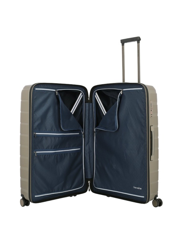 Travelite Cestovní kufr Travelite Air Base L Champagne metallic