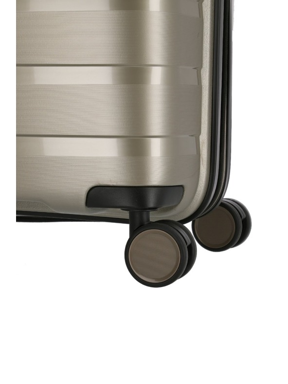 Travelite Cestovní kufr Travelite Air Base L Champagne metallic