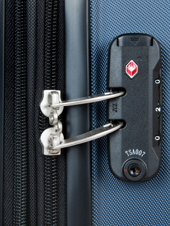 Travelite Cestovní kufr Travelite City 4w M Navy