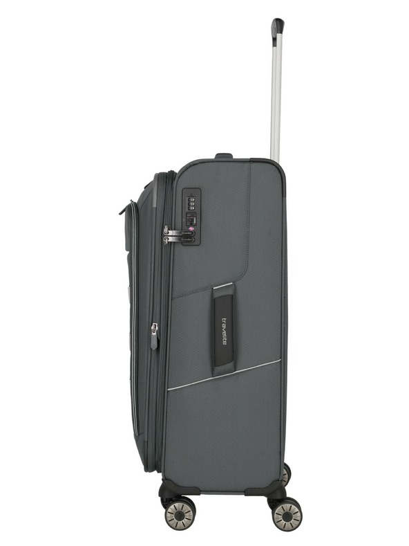 Travelite Cestovní kufr Travelite Skaii 4w M - šedá