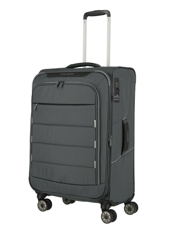 Travelite Cestovní kufr Travelite Skaii 4w M - šedá
