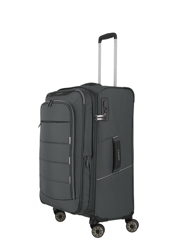Travelite Cestovní kufr Travelite Skaii 4w M - šedá