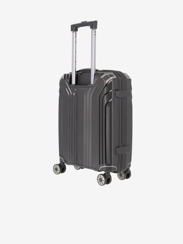 Travelite Cestovní kufr v černé barvě Travelite Elvaa 4w S Black