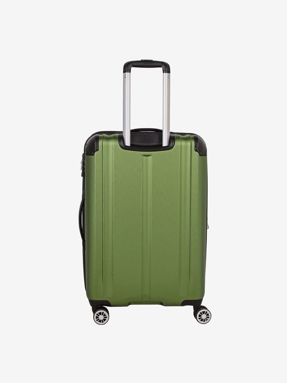 Travelite Cestovní kufr Travelite City 4w M Green