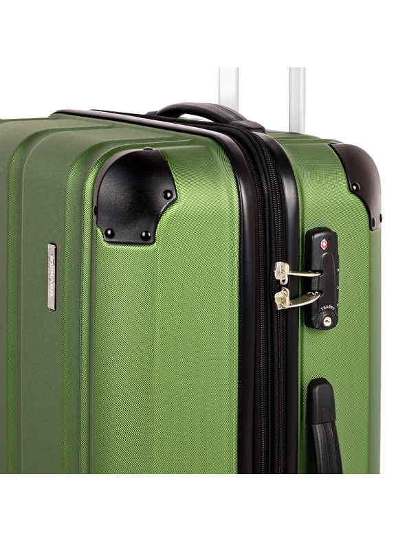 Travelite Cestovní kufr Travelite City 4w M Green