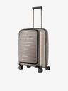 Travelite Béžový cestovní kufr Travelite Air Base 4w S Front pocket Champagne