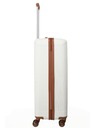 Travelite Cestovní kufr Travelite Bali L White/Cognac