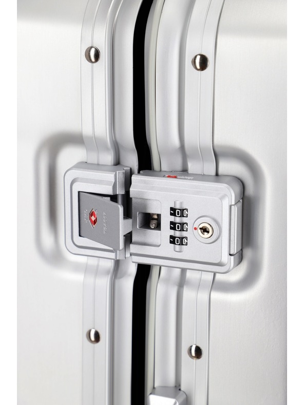 Travelite Cestovní kufr Travelite Next 2.0 L Silver