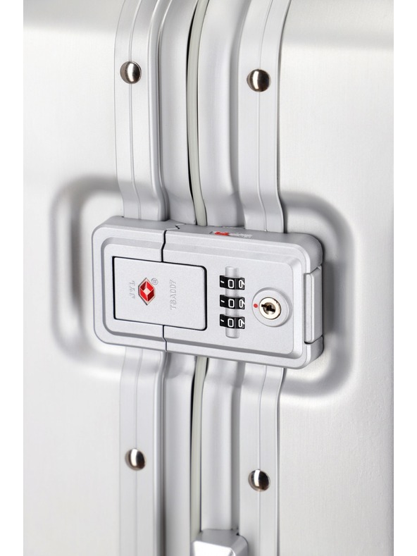 Travelite Cestovní kufr Travelite Next 2.0 L Silver