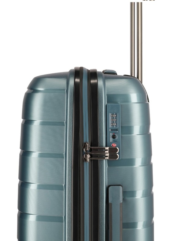 Travelite Cestovní kufr Travelite Air Base L Ice blue