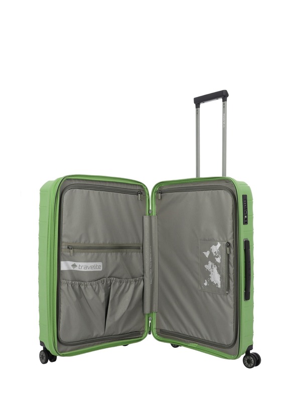 Travelite Cestovní kufr Travelite Mooby L Green