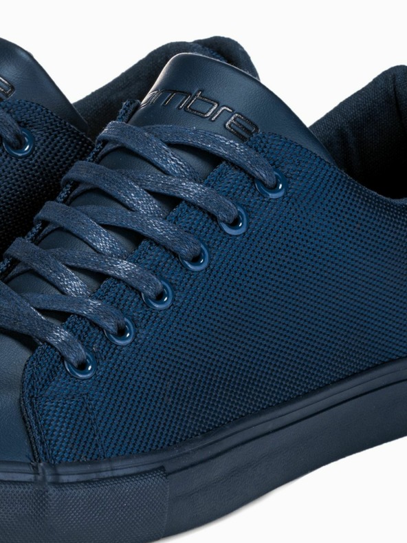 Ombre Clothing Pánské tenisky T351 - námořnická