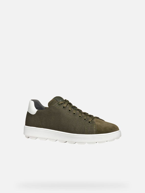 Geox Khaki pánské tenisky Spherica Ecub-1