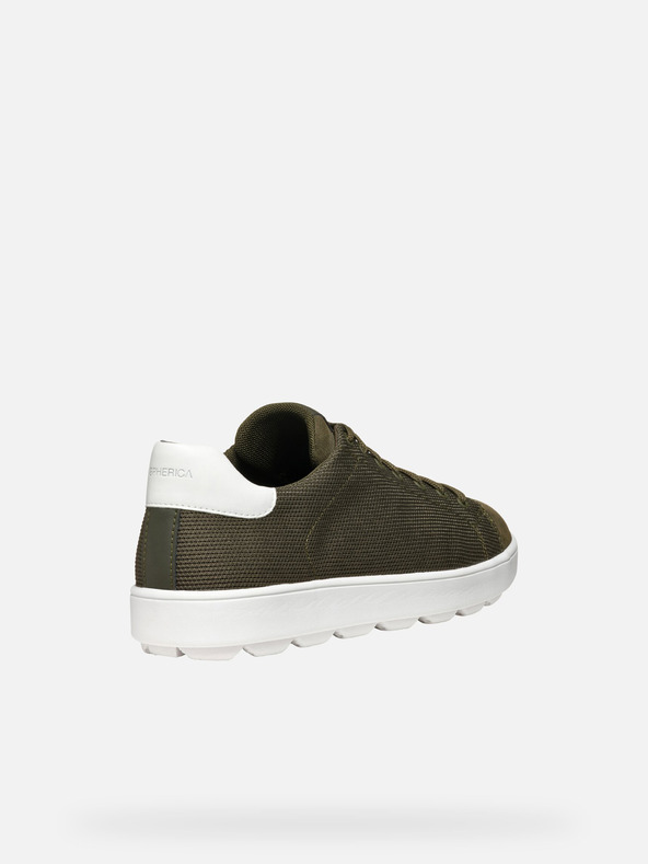 Geox Khaki pánské tenisky Spherica Ecub-1