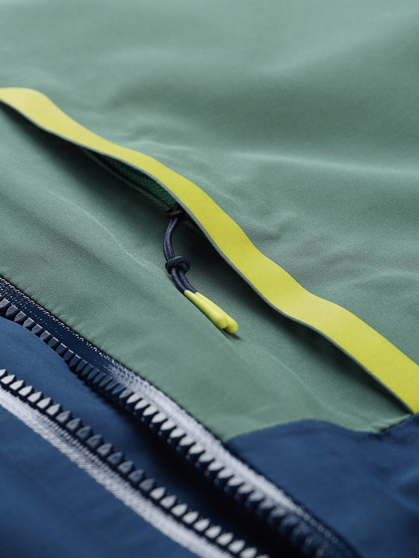 ALPINE PRO Modrá pánská sportovní bunda ALPINE PRO Gor