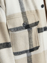Jack & Jones Béžová pánská svrchní košile Jack & Jones