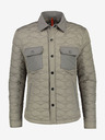 LERROS Šedá pánská prošívaná bunda LERROS