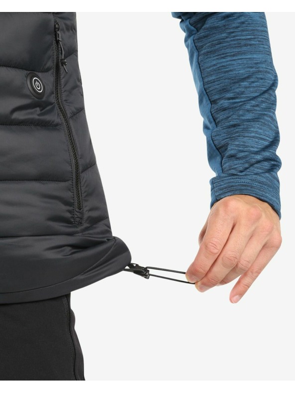 Kilpi Pánská vesta s integrovanými vyhřívacími panely Kilpi HEATEO-M Černá