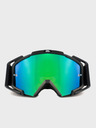 Horsefeathers MTB brýle Patriot - black/mirror green HORSEFEATHERS