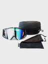 Horsefeathers MTB brýle Patriot - black/mirror green HORSEFEATHERS