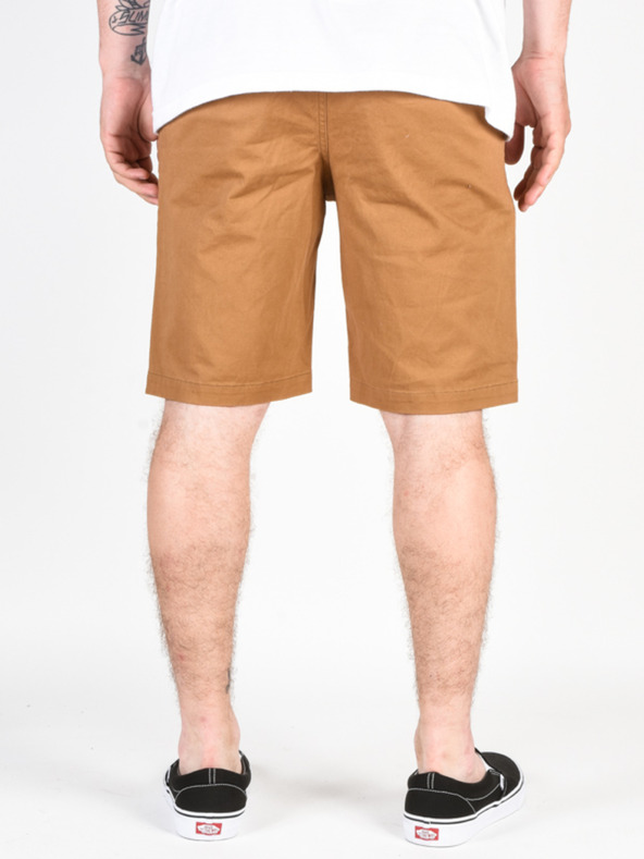 Element Element ALTONA BRONCO BROWN plátěné kraťasy pánské - hnědá