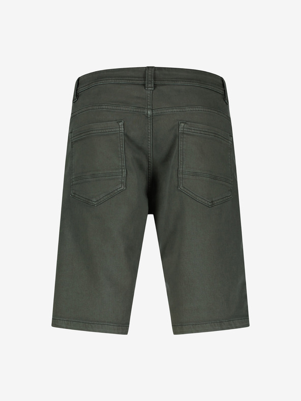 LERROS Khaki pánské džínové kraťasy LERROS