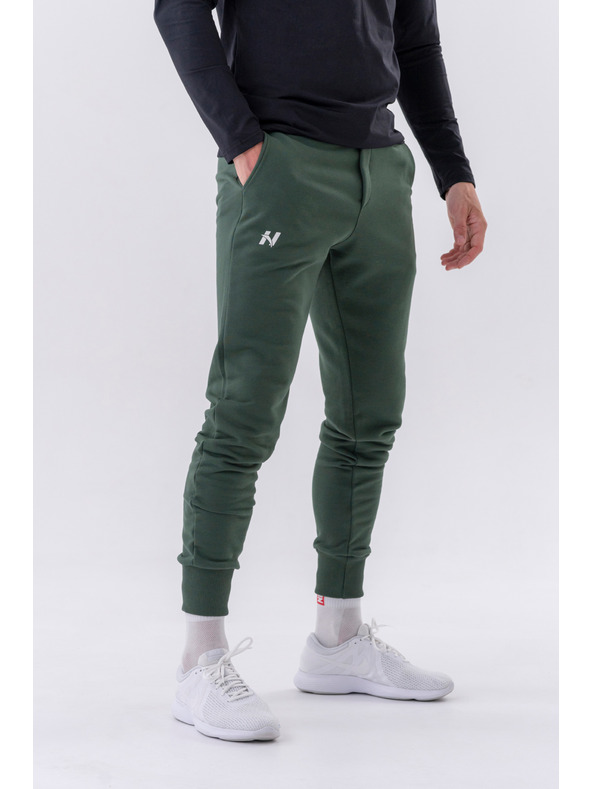 Nebbia Slim tepláky s bočními kapsami „Reset“ 321 Nebbia