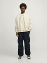 Jack & Jones Černé pánské cargo kalhoty Jack & Jones Parachute