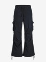 Jack & Jones Černé pánské cargo kalhoty Jack & Jones Parachute