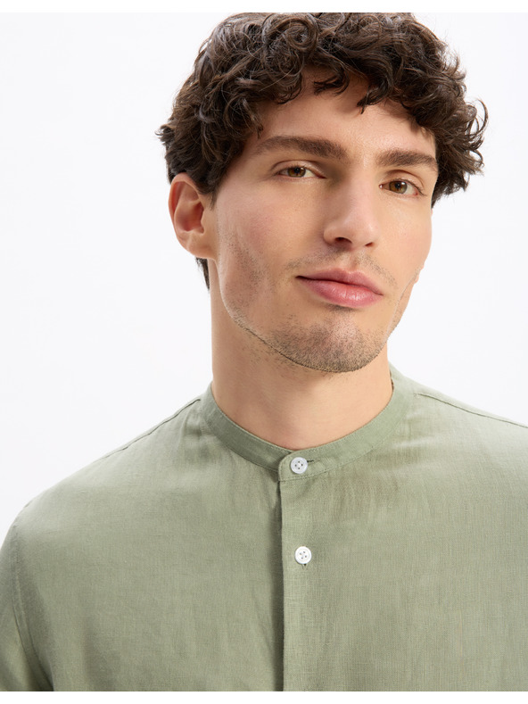 Celio Lněná košile Damaopoc Celio