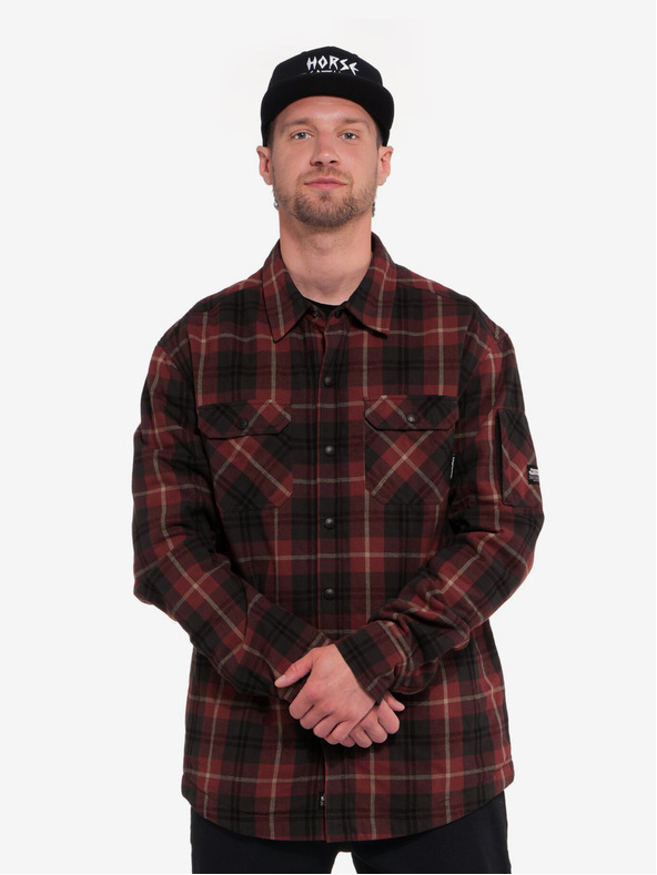 Horsefeathers Vodoodpudivá zateplená košile Dough  Horsefeathers