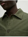 Marks & Spencer Svrchní košile s vysokým podílem bavlny Marks & Spencer zelená