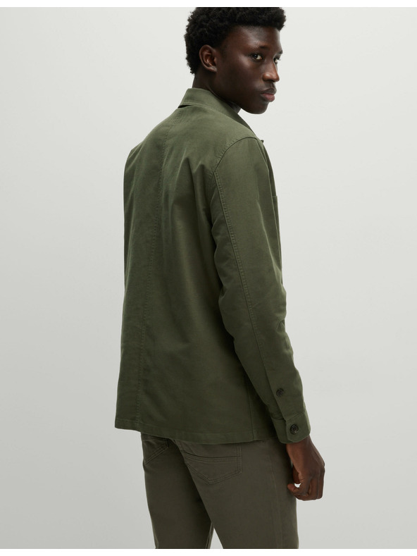 Marks & Spencer Svrchní košile s vysokým podílem bavlny Marks & Spencer zelená