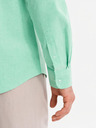 Ombre Clothing Pánská bavlněná košile oxford v pastelových barvách - mátová Ombre Clothing