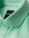 Ombre Clothing Pánská bavlněná košile oxford v pastelových barvách - mátová Ombre Clothing