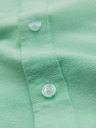 Ombre Clothing Pánská bavlněná košile oxford v pastelových barvách - mátová Ombre Clothing
